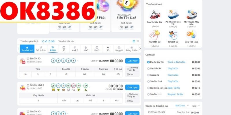 Hình thức cược đa dạng cho thành viên