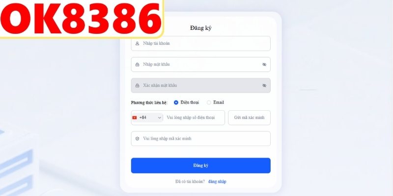 Quy trình đăng ký đại lý OK8386 đơn giản hiệu quả