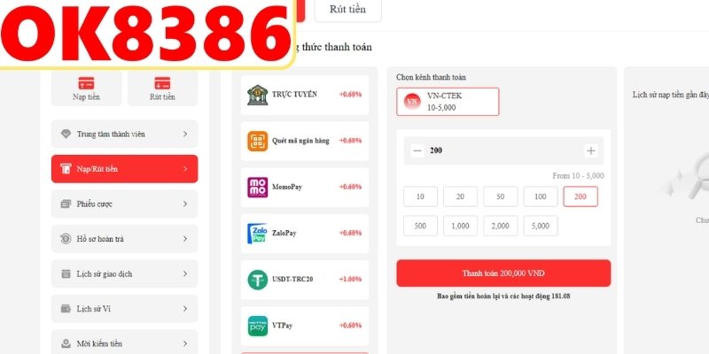Đa dạng phương thức giao dịch tiện lợi nhất
