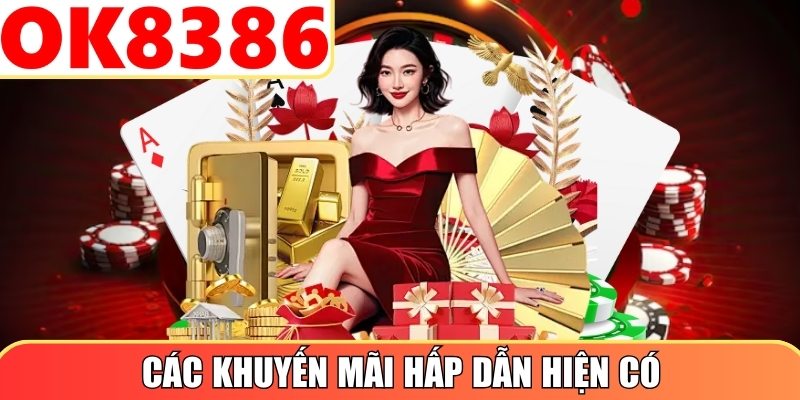 Các chương trình khuyến mãi hấp dẫn hiện có